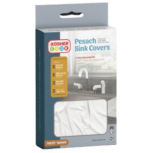 Picture of Pesach Sink Covers 4 Piece Essential Kit White